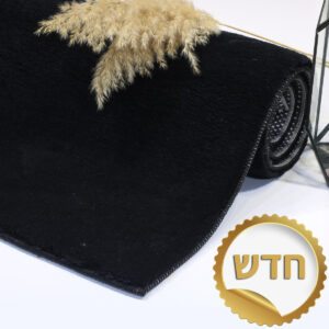 שטיח שאגי שחור