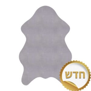 שטיח דמוי עור שחור
